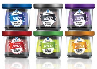 テックウインド、ジャム瓶のようなデザインのBluetoothスピーカー