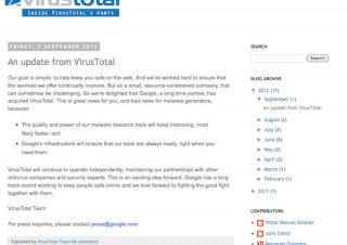 Google、マルウエア検出サービスを提供のVirusTotalを買収