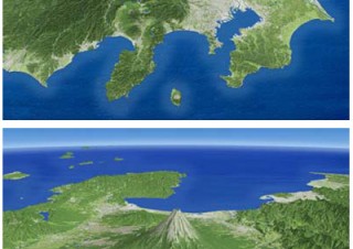 北海道地図、アマナイメージズWebで鳥瞰図画像「terra scene」を発売