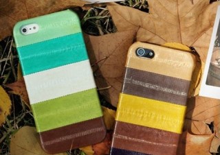 高級うなぎ革を使ったZENUSブランドのiPhone5用ケース