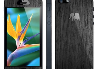 スペック、iPhone5を木目柄にするシート「TRUNKET wood skin」を発売