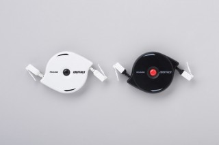 バッファロー、巻取タイプの“絶対にツメが折れない”LANケーブルを発売