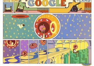 今日のGoogleロゴは「夢の国のリトル・ニモ」出版107周年