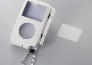 コード巻き取り機能付ipodケース