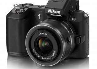 ニコン、スロービュー機能を搭載したレンズ交換式デジカメ「Nikon 1 V2」