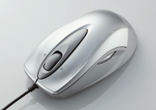 「戻る」ボタンやチルトホイールが付いたカラフルな4ボタンレーザーマウス