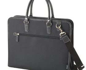 取り出しが容易なワイド開閉口のキャリングバッグ