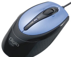 横スクロール対応のレーザーマウス