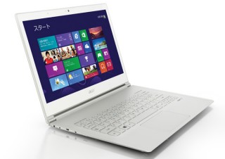 日本エイサー、タッチ操作対応で厚さ11.9mmの13.3型Ultrabookを発売