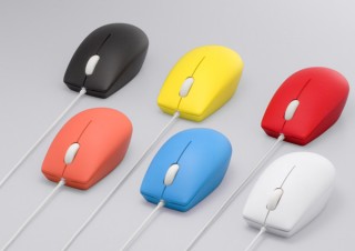 バッファロー、コネクタの向きを気にせず挿せるUSBマウスを発売
