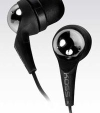 米KOSS社インナーイヤーヘッドホン