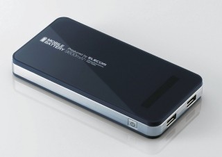 エレコム、2台同時充電が可能なスマホ用モバイルバッテリ2種発売