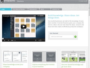 小規模ビジネスやグループ向けのクラウドサービス「Evernote Business」が提供開始