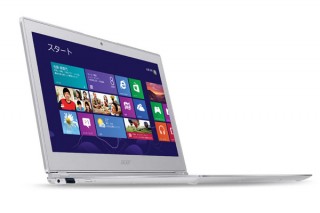 日本エイサー、マルチタッチ操作対応の11.6型Ultrabook「S7-191-F74Q」