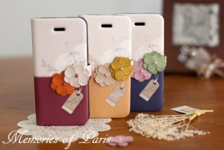 コサージュ付き、パリをイメージしたガーリッシュなiPhone5ケースが発売