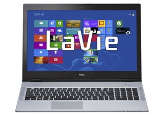 NEC、薄さ12.8mmの15.6型ウルトラブック「Lavie X」を発売