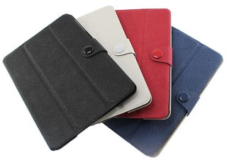 エバーグリーン、iPad mini用にレザー調ケースとTPU製の背面ケースを発売