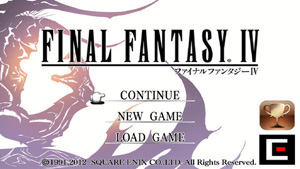 スクエニ、iPhone/iPad向けに名作RPG「FINAL FANTASY IV」を発売