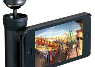 プリンストン、iPhone5でパノラマ撮影できる「bubblescope」発売