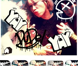 SDE、アーティスト“Ly”のiPhone向け写真加工アプリ「LyTAGCAM」を提供開始