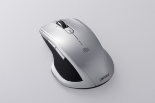 バッファロー、画面表示を拡大できる拡大鏡ボタンが付いたマウスを発売