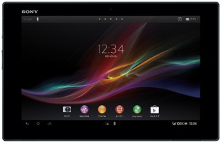 ソニーモバイル、タブレット端末「Xperia Tablet Z」は薄型軽量フラットボディ＆防水・防塵