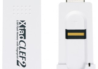 指紋認証が可能なUSBフラッシュメモリ
