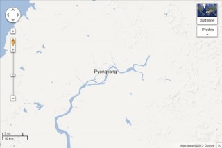 Googleマップに北朝鮮の地図を追加、地図製作愛好家らと製作
