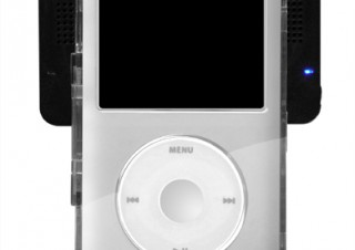 iPod classic用ケース一体型スピーカー