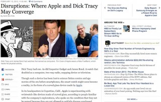 Apple、「iWatch」の開発スタートか——米紙報道