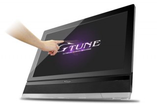 マウス、10点マルチタッチ対応の27型液晶一体型ゲーミングPC