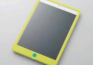 エレコム、ダストカットコーティング加工を採用したiPad mini用シリコンケースを発売