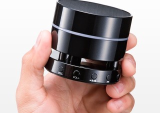 サンワ、手のひらサイズのBluetooth4.0ワイヤレススピーカー