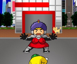 ペーパーボーヤ、iPhone向けアクションゲーム「メカおかん銀行」を提供開始