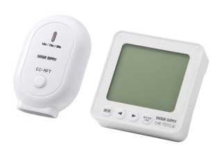 サンワサプライ、配電盤にセンサーを付けて消費電力を測れる無線電力計「CHE-TSTCLW」