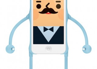 手足が動く人型iPhone5用デザインフィギュアケース「appitoz」が発売