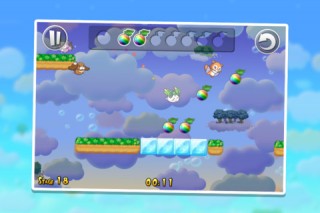 シンプルなiPhone向けアクションゲーム「ふわふわフラッフィ」がリリース