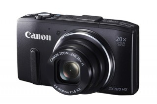 キヤノン、5軸手ブレ補正と「DiGiC 6」で動画撮影に強いコンデジ「PowerShot SX280 HS」