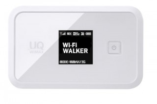UQ、WiMAX+auエリアで使える大容量バッテリーのモバイルルーター「Wi-Fi WALKER WiMAX」