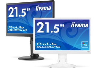 iiyama、ECOモード搭載の21.5型ワイド液晶ディスプレイ2種を発売