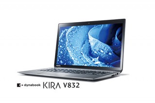 東芝、タッチ操作対応のWQHD液晶を搭載したUltrabook「dynabook KIRA V832」を発売