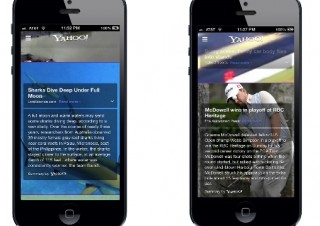 米Yahoo!、買収した英Summlyの文章要約技術を盛り込む新iOS版「Yahoo!」アプリ