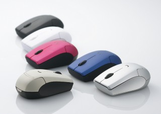 マイクロレシーバ採用 2.4GHz帯ワイヤレスレーザーマウス