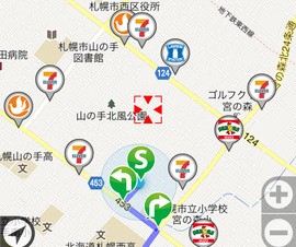 3D表示や立体地図でわかりやすい、iOS向け無料カーナビアプリ「なびすけR」