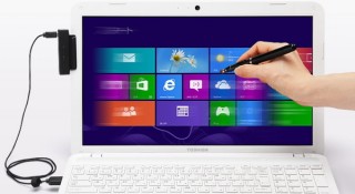 サンワサプライ、タッチ非対応パネルでスワイプ操作などができるWindows 8用デジタルタッチペン