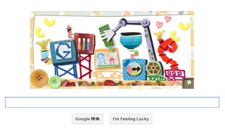 今日のGoogleロゴは母の日