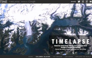 Google、四半世紀で地表がどれだけ変化したかわかる「Timelapse」を公開