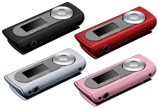 クリップ一体型デジタルオーディオプレイヤー