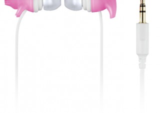 左右を合わせるとブタの形になるカナル型イヤホン