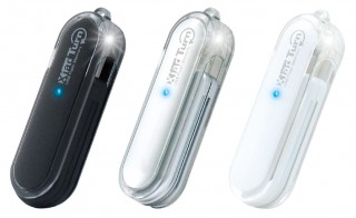 キャップ不要タイプのUSBメモリ